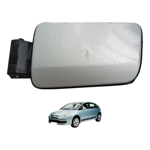 Portinhola Tampa Tanque Combustível Citroen C4 Pallas 07/13 Prateado 2011