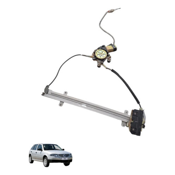 Máquina Vidro Diant Esquerda Volkswagen Gol G4 2005 A 2008