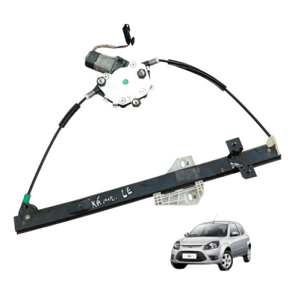 Máquina Vidro Elétrico Dianteiro Esquerdo Ford Ka 2008 A 13