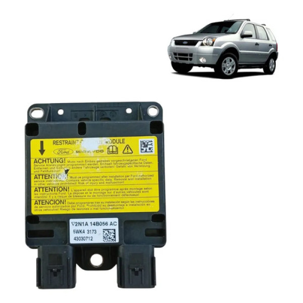 Módulo Colisão Airbag Ford Ecosport 2004-09 2n1a14b056ac