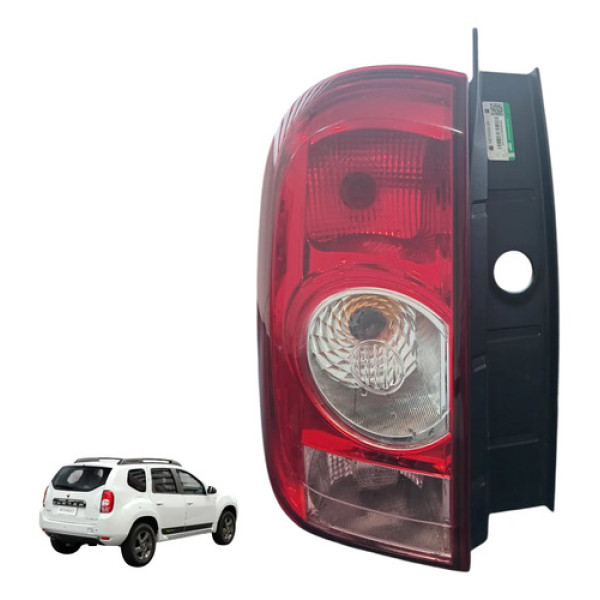 Lanterna Traseira Renault Duster 2012 A 2015  Esquerdo/motorista Vermelho