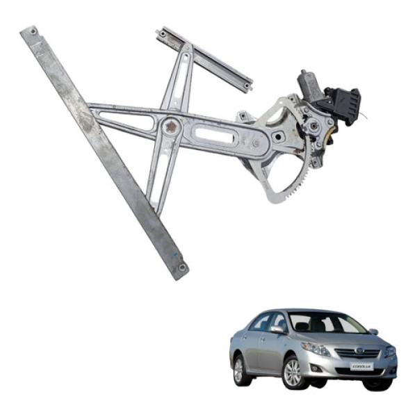 Máquina Vidro Dianteira Direita Toyota Corolla 2009 A 2014
