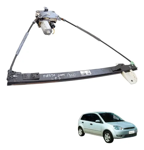 Máquina Vidro Eletrico Dianteira Esq Ford Fiesta 2002 A 2012