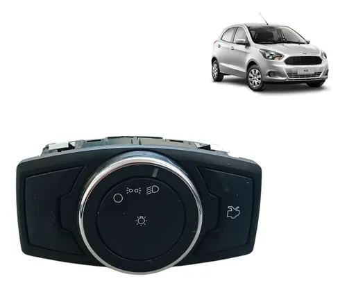 Chave Luz Farol E Porta Malas Ford Ka 2014 2015 2017 2018