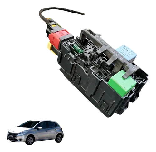 Caixa De Fusível Peugeot 208 2015 A 2020 Original