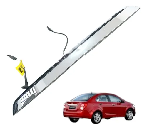 Friso Aplique Tampa Tras Chevrolet Sonic 2012/14 95103126 Cromado