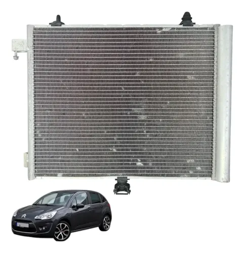 Condensador Do Ar Condicionado Citroen C3 Glx 2010/11 Orig