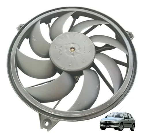 Ventoinha Radiador 8 Pas Peugeot 206 1.0 1.4 1.6 2000 A 2008