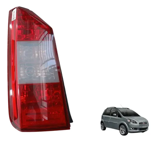Lanterna Traseira Esquerda Fiat Idea 2005 A 2010 Original Esquerdo/motorista Vermelho