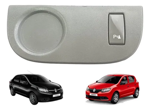Botão Sensor Estacionamento Sandero Logan 2015 A 2019 Preto Preto