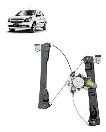 Maquina Vidro Chevrolet Agile Dianteira Esquerda 2010 A 2014