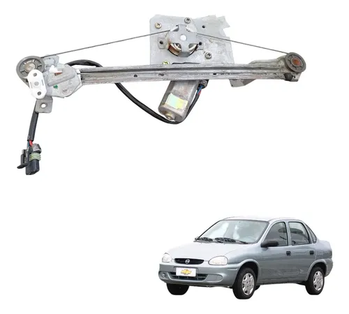 Máquina Vidro Elétrico Tras Direita Gm Corsa Classic 96 A 09