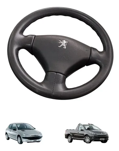 Volante Direção Peugeot 206 Hoggar 2005 A 2014 Original Preto