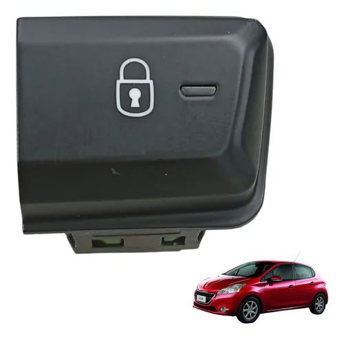 Botão Trava Portas Peugeot 208 2013/19 9675088320 Original