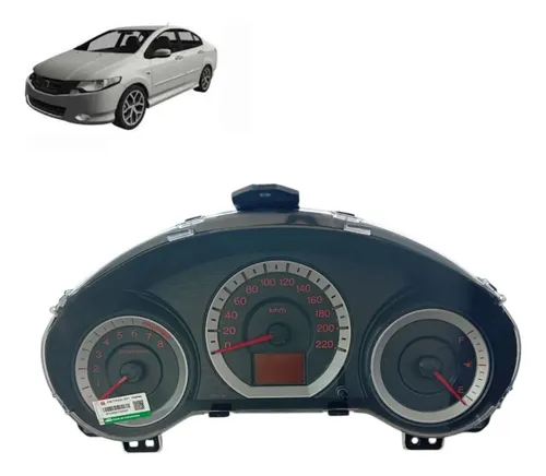 Painel Instrumento Honda City 2009 A 2014 78100tm6m220 Cinza-escuro