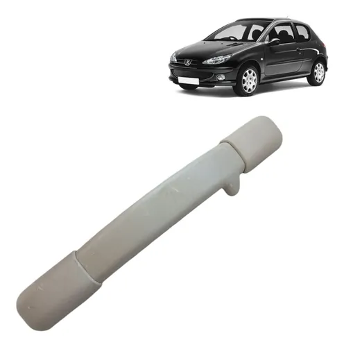 Alça Teto Puxador Pqp Peugeot 206 207 9656021377 Bege