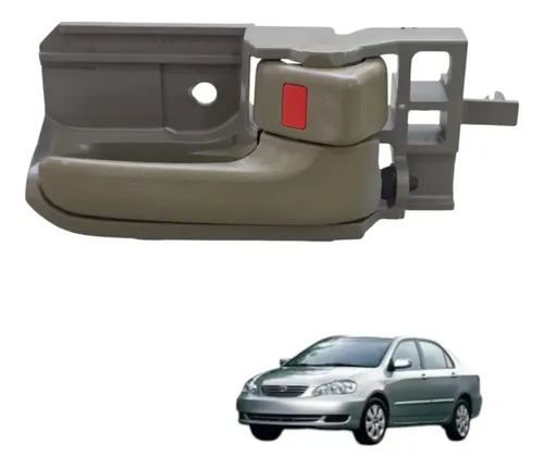 Maçaneta Puxador Interna Direita Toyota Corolla 2003/2007 Cinza Dianteira/traseira