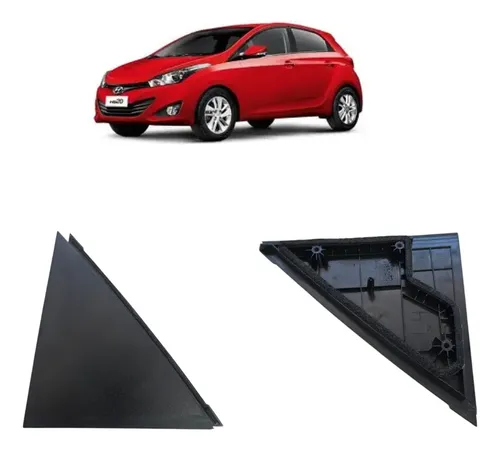 Moldura Externa Tras. Le Hyundai Hb20 1.0 2013/2018 Preto