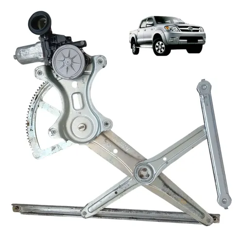 Máquina Vidro Motor Diant Esquerda Toyota Hilux 2005 A 2015