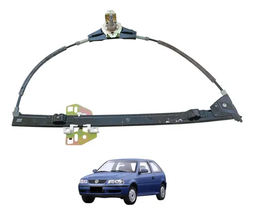Máquina Vidro Manual Dianteiro Direito Vw Gol 2p G3 G4