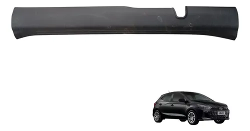 Soleira Porta Dianteira Esquerda Hyundai Hb20 2019 A 2024 Preto