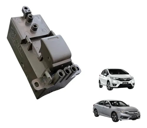 Botão Vidro Traseiro Honda Fit City 2015 A 2022 Original