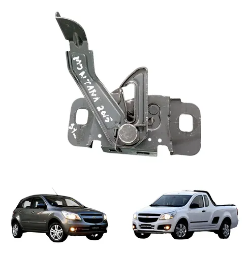 Fechadura Trava Capô Chevrolet Agile Montana 2009 A 2014