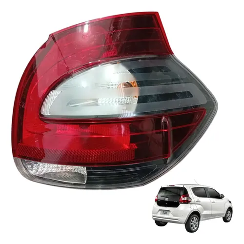 Lanterna Traseira Direita Fiat Mobi 2016 A 2024 24485255 Direito/passageiro Vermelho