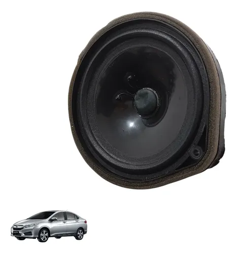 Alto Falante Porta Traseira Esquerda Honda City 2015 A 2020 Preto