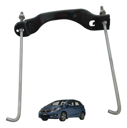 Suporte Trava Fixação Bateria Honda Fit 2015 A 2021 Original Preto
