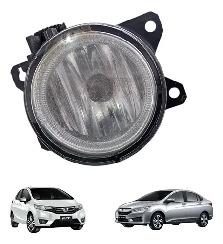 Farol Milha Esquerdo Honda Fit City 2014 A 2021 Original  Transparente