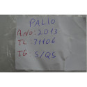 Par Presilha Suporte Quebra Sol Fiat Palio 2013 Original