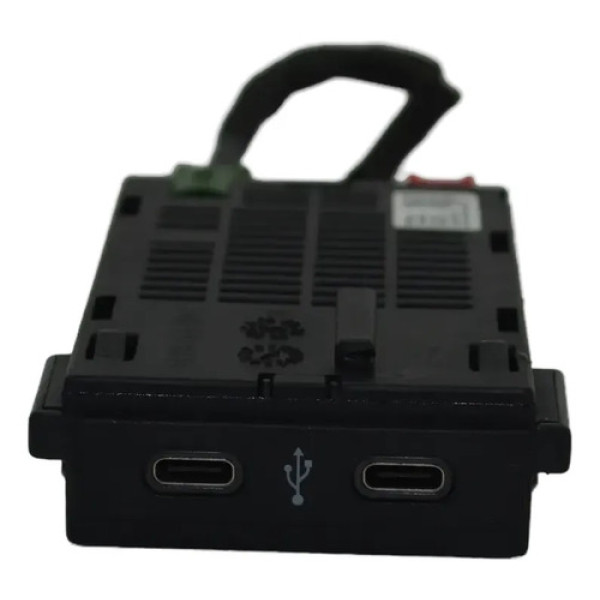 Entrada Conector Duplo Usb C Console Virtus Nivus Polo Origi