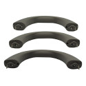 Kit 3 Puxador Alça Teto Pqp Nissan Versa 2013 Original Bege