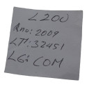 Comando Ar Condicionado Painel Mitsubishi L200 2009 Original