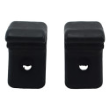 Par Presilha Suporte Quebra Sol Preto Nova Strada Mobi Fiat