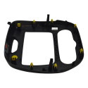 Moldura Central Comando Ar Radio Painel Captur 2019 Original Preto