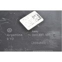 Tampa Porta Luvas Objeto Painel Vw Amarok 2018 Original