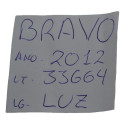 Luz Interna Central Teto Cortesia Bravo 2012 Original