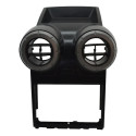 Moldura Radio Central Painel C/difusor Ecosport 2011 Origina Preto