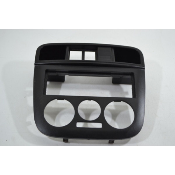 Moldura Central Painel Volkswagen Gol City 2010 2011 Origina Preto