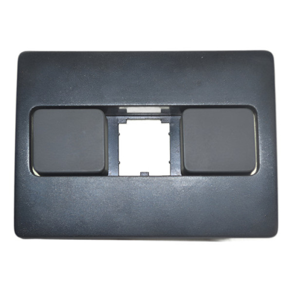 Moldura Com Botão Falso Painel Citroen C3 2014 Original