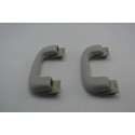 Par Apoio Alça Teto Pqp Chevrolet Zafira 2001-2012 Original Cinza