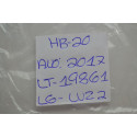 Luz Luminaria Cortesia Interna Teto Hb20 2017 Original