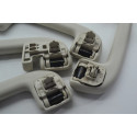 Kit 4 Puxador Alça Teto Pqp Interno Corolla Xei 2024 Origina Cinza Cinza