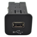 Entrada Conector Usb Argo 2018 A 2025 Cronos Original Preto