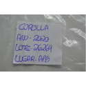 Apoio Encosto Braço Console Toyota Corolla 2019  Original Preto