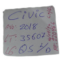 Quebra Sol Lado Direito C/iluminação Civic 2018 Original
