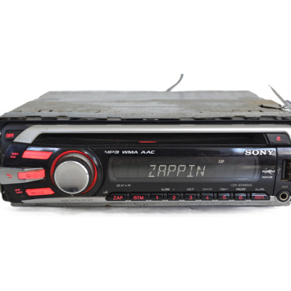 Radio Aparelho Som Sony Com Usb Auxiliar Cdx-gt480us
