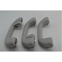 Kit 3 Puxador Alça Teto Pqp I30 2014 Original Cinza